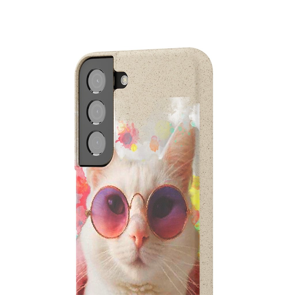 Thug Life Cool Cat Biodegradable Case - Classy Cases