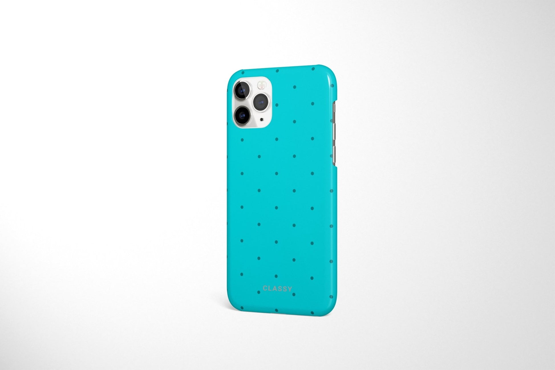 Turquoise Dots Snap Case - Classy Cases