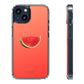 Watermelon Coral Red Clear Case - Classy Cases - Phone Case - iPhone 13 - With gift packaging -