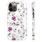 White Flower Snap Case - Classy Cases - Phone Case - iPhone 12 Pro Max - Glossy -