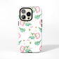 White Flower Tough Case - Classy Cases - Phone Case - Samsung Galaxy S22 - Glossy -