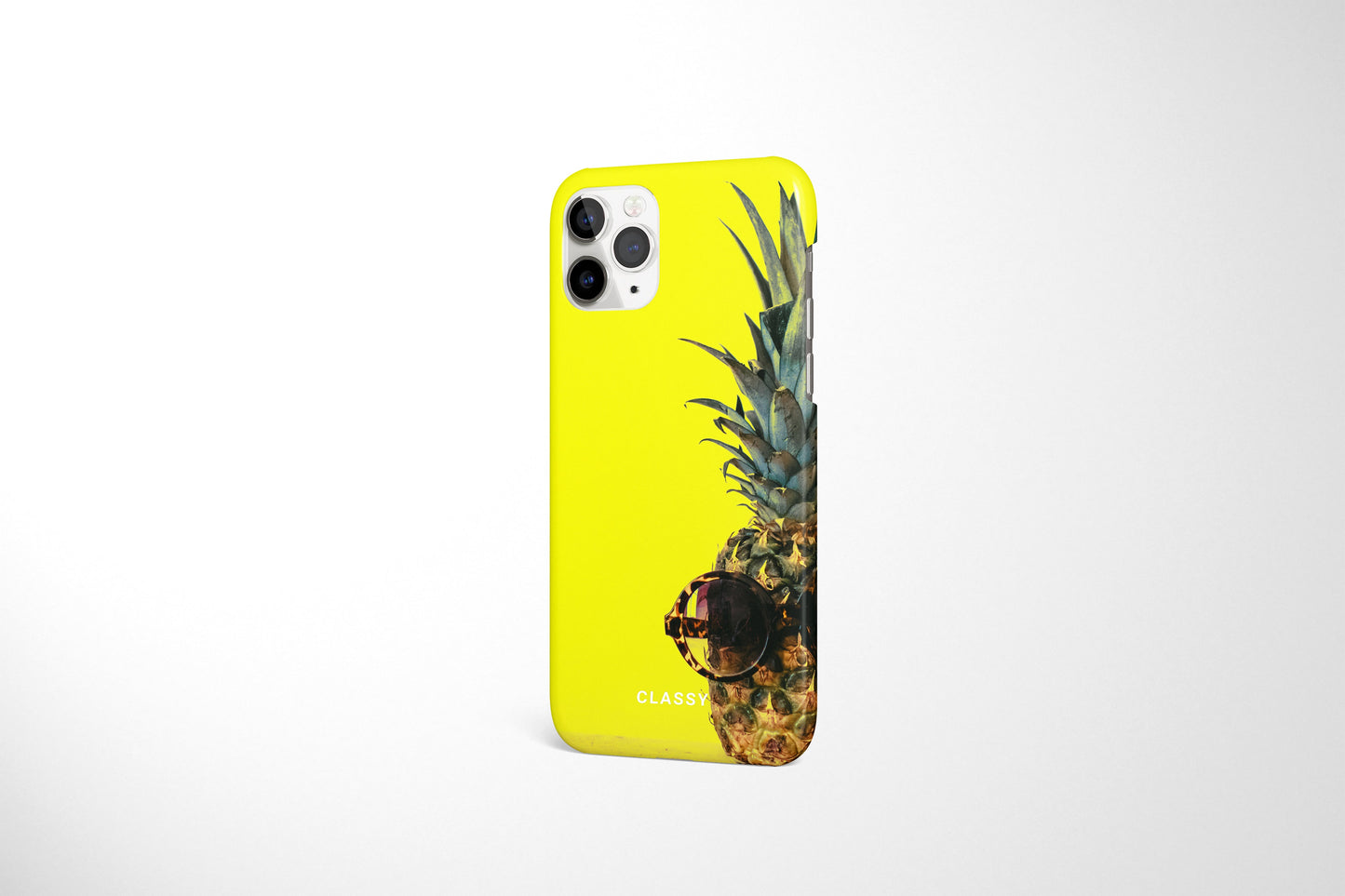 Yellow Pineapple Snap Case - Classy Cases - Phone Case - iPhone 12 Pro Max - Glossy -