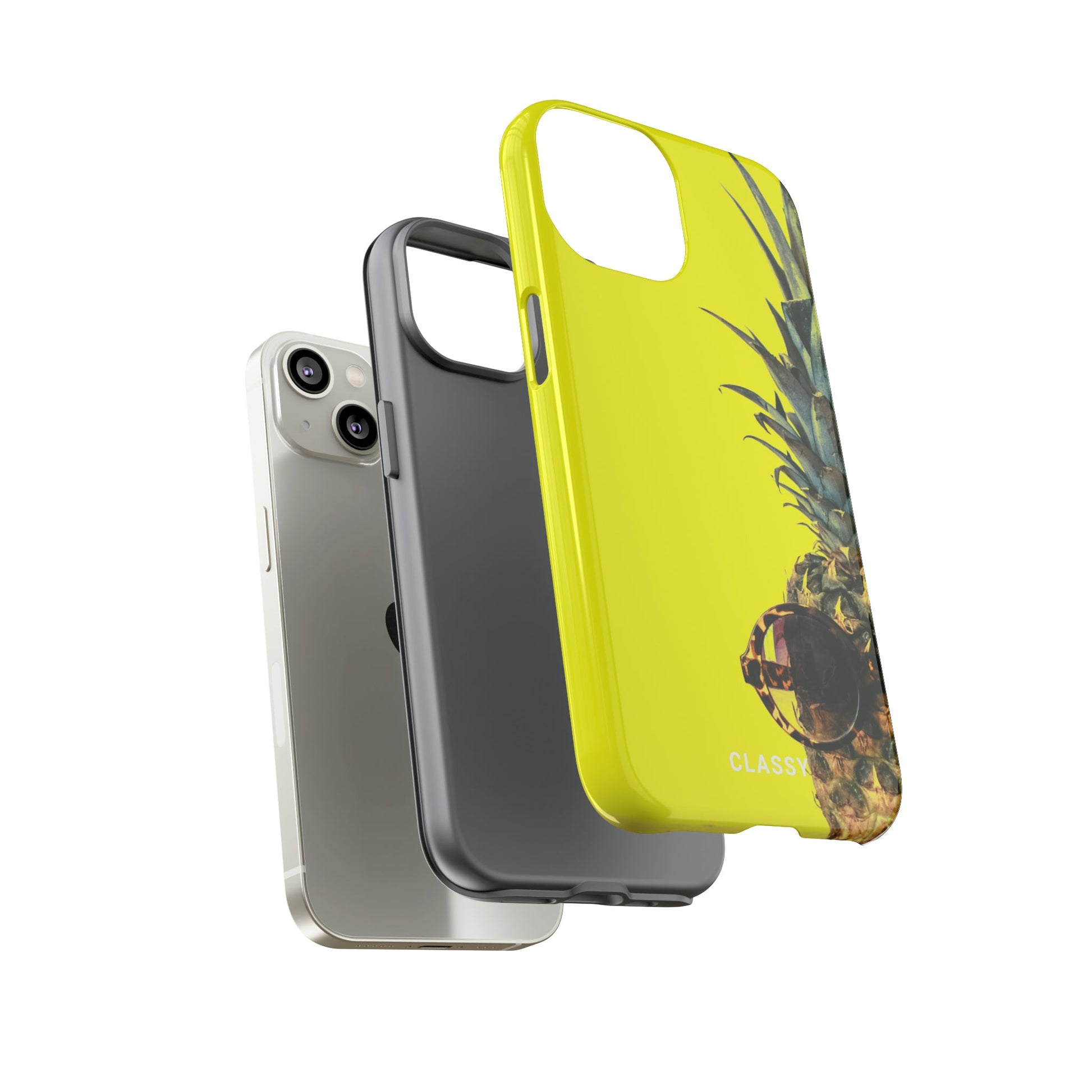 Yellow Pineapple Tough Case - Classy Cases