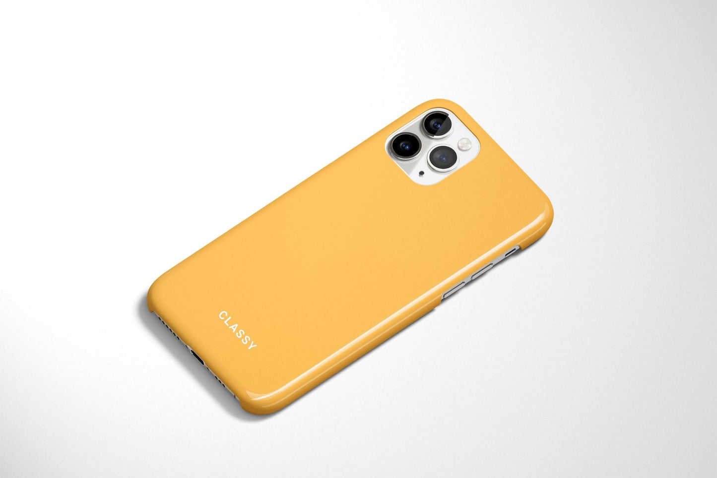 Yellow Snap Case - Classy Cases - Phone Case - iPhone 12 Pro Max - Glossy -