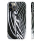 Zebra Head Snap Case - Classy Cases - Phone Case - iPhone 12 Pro Max - Glossy -