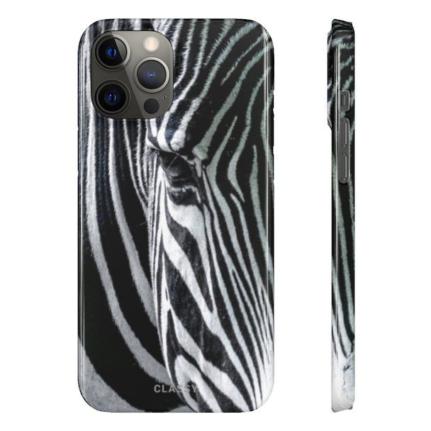 Zebra Head Snap Case - Classy Cases