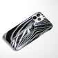 Zebra Head Snap Case - Classy Cases - Phone Case - iPhone 12 Pro Max - Glossy -