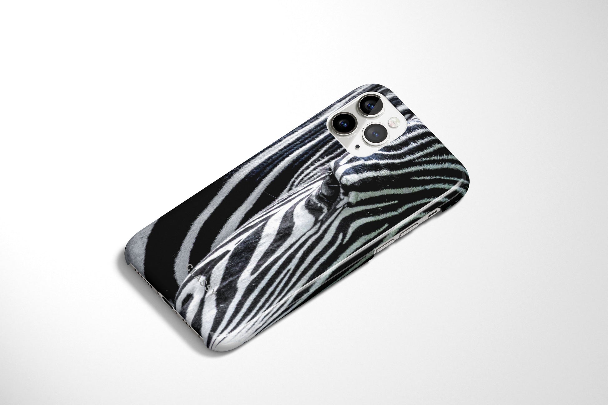 Zebra Head Snap Case - Classy Cases - Phone Case - iPhone 12 Pro Max - Glossy -
