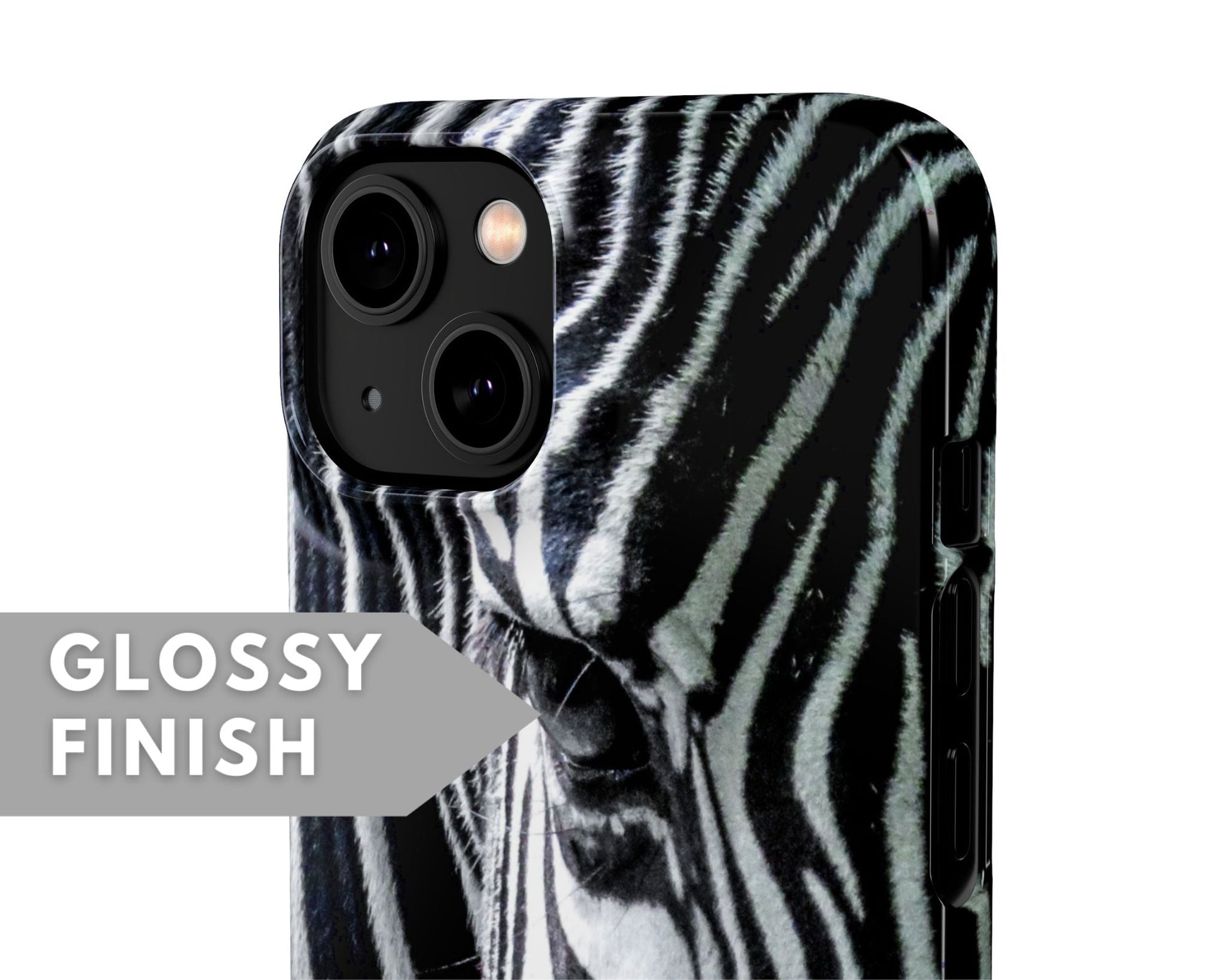 Zebra Head Snap Case - Classy Cases